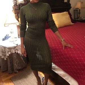 In Knit For The Long Haul Knit Dress